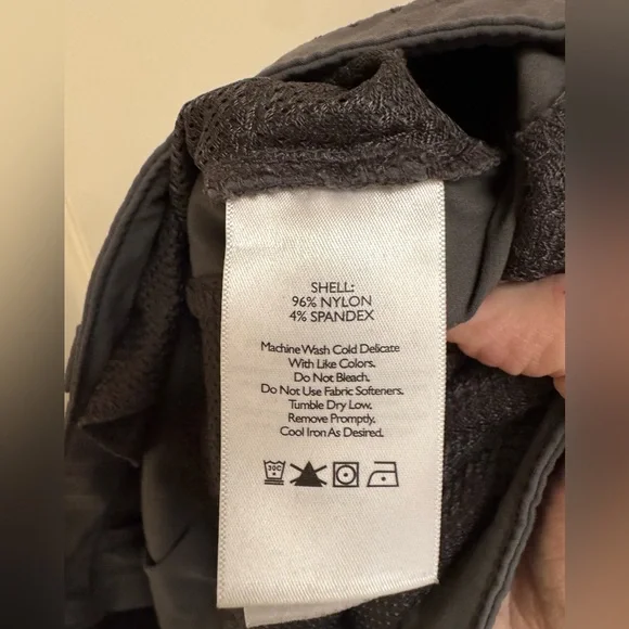 Eddie Bauer Hiking Crop Pants Rouched - Picture 4 of 6